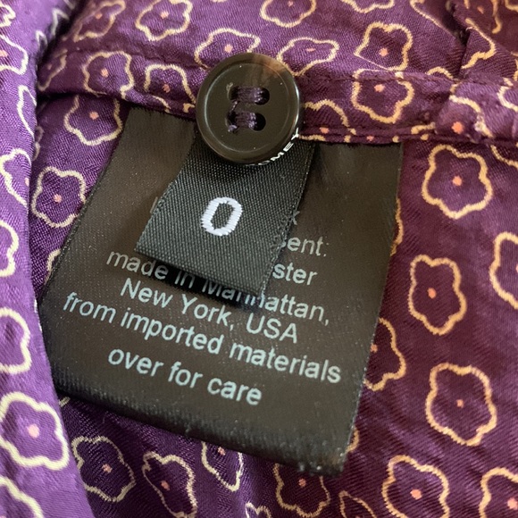 Rachel Comey Forward Purple Floral Printed Jumpsuit - Picture 7 of 7